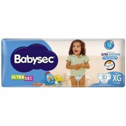 Fralda Babysec Mega Xg 30 Unidades